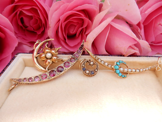 The Hidden Symbolism of Antique Moon Jewellery