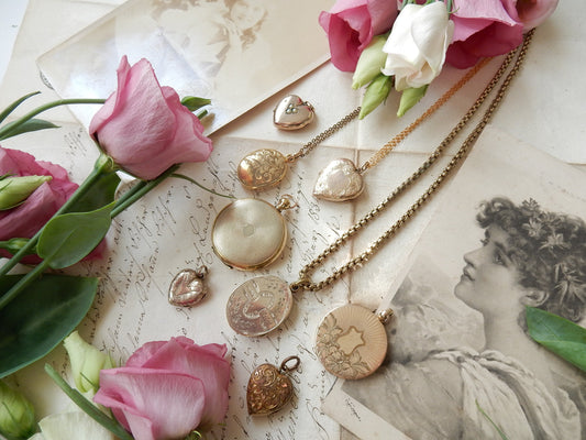 vintage rolled gold locket