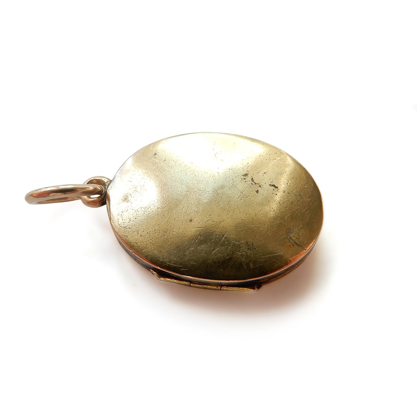 Antique 9ct Gold Back & Front Buckle Locket