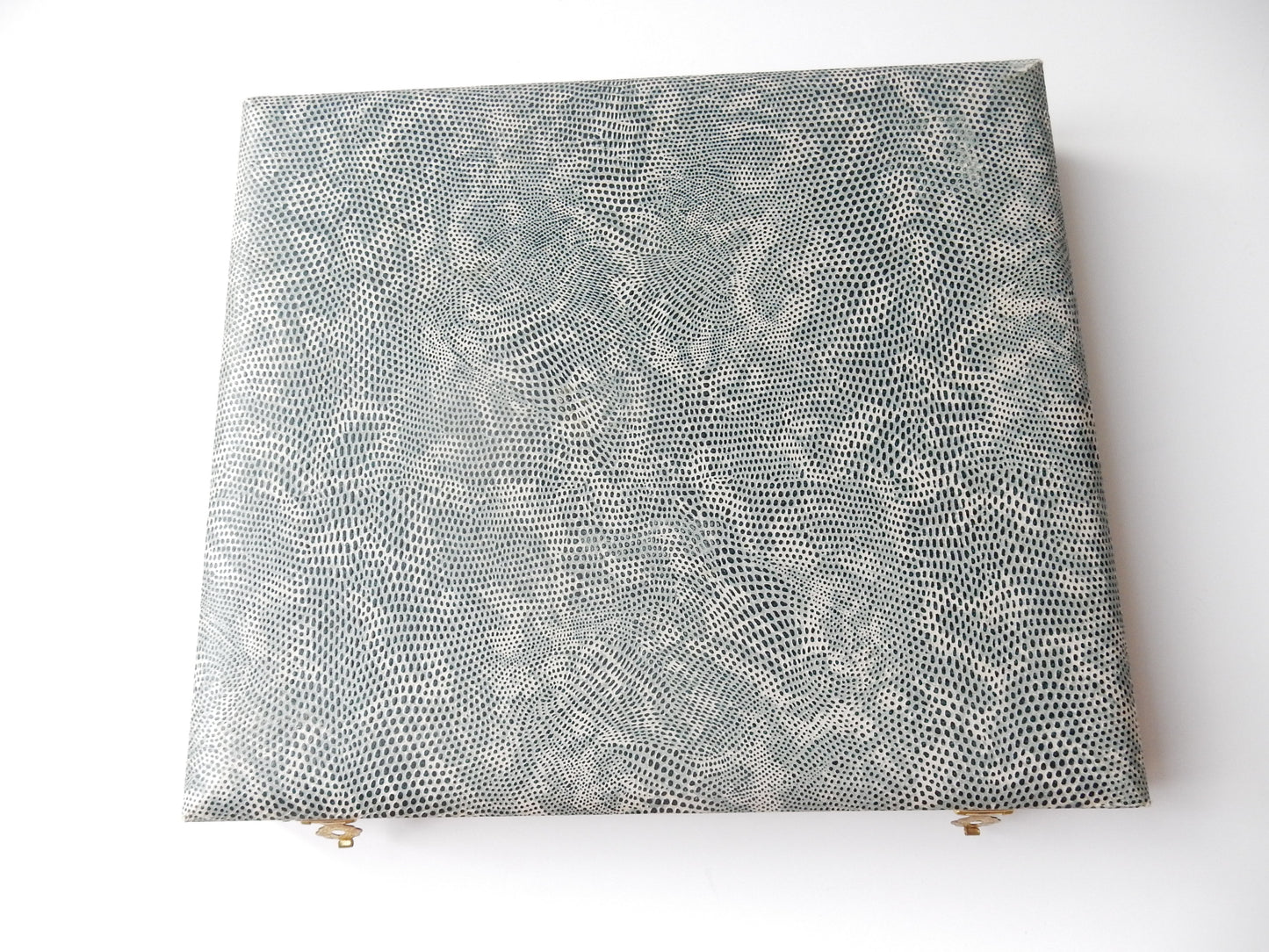 Vintage Turquoise Multi Ring Box for 17 Rings