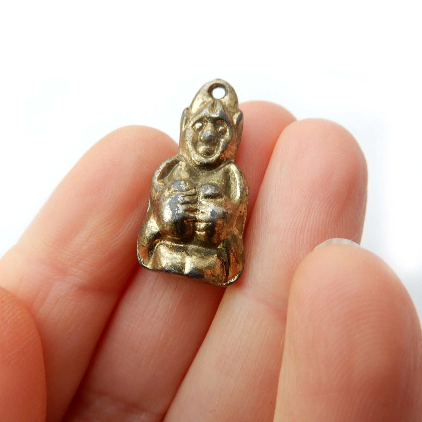 Vintage Bronze Lucky Pixie Charm