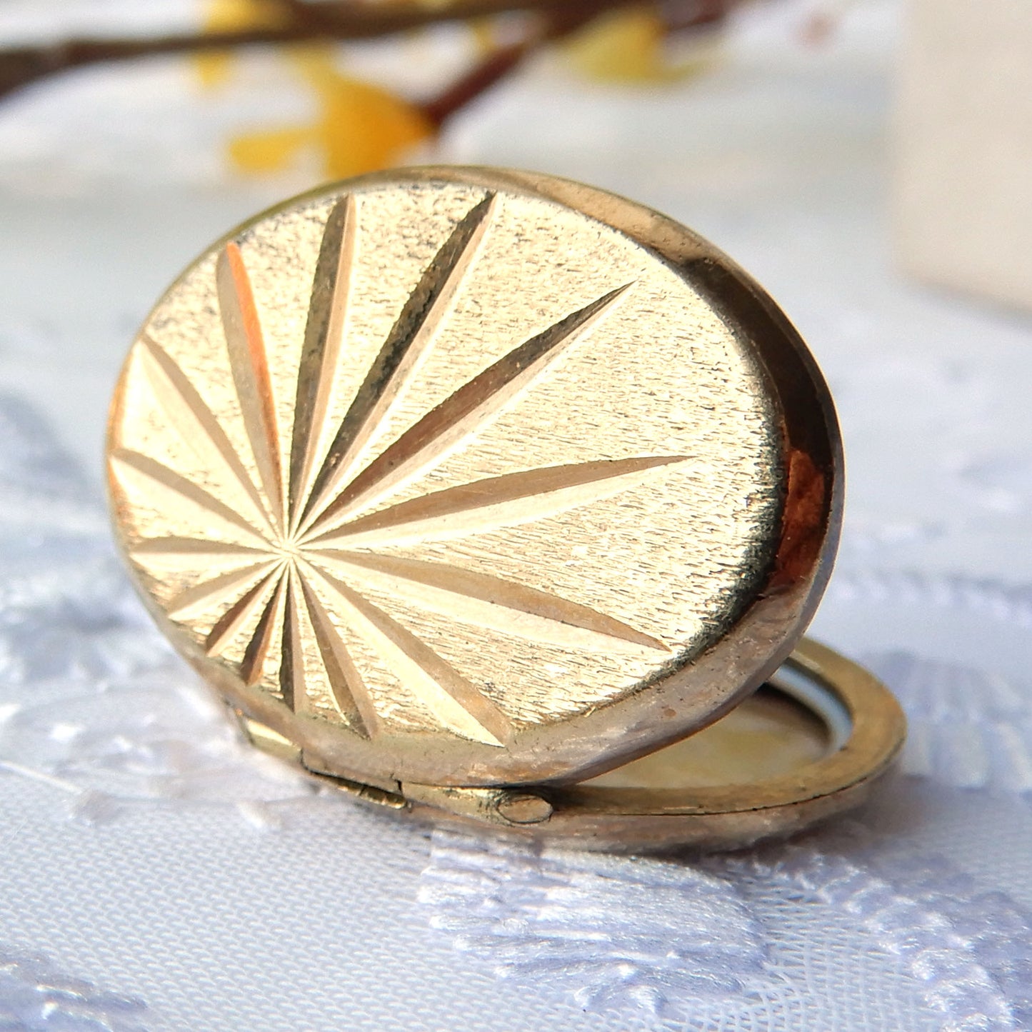 Vintage Rolled Gold Locket