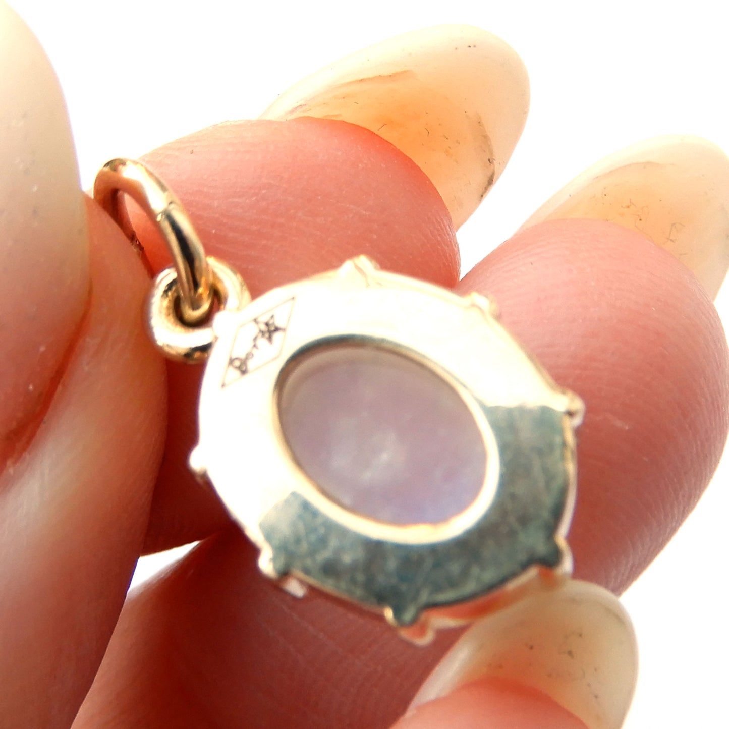 9ct Gold Moonstone Pendant