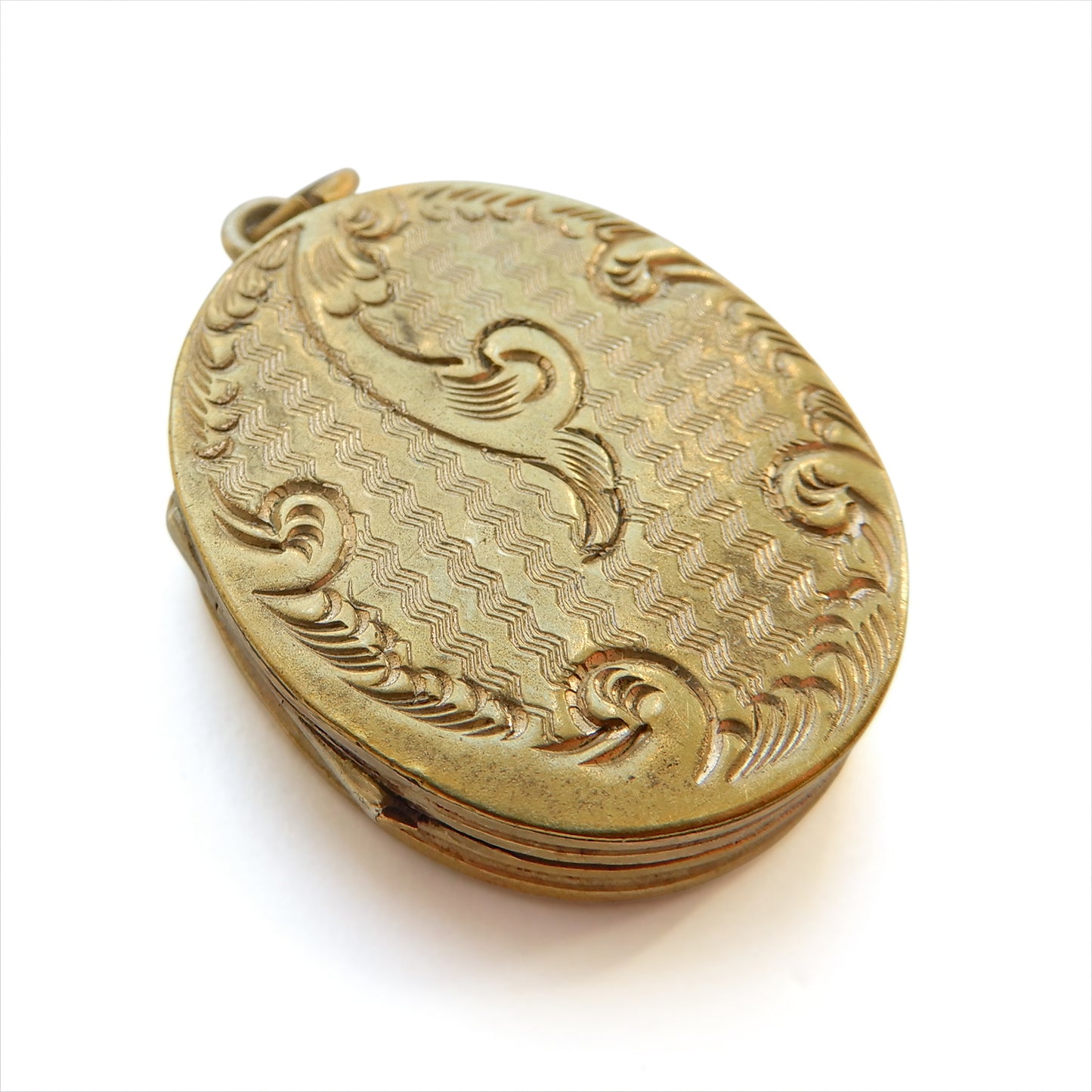 Antique Rolled Gold Oval Locket