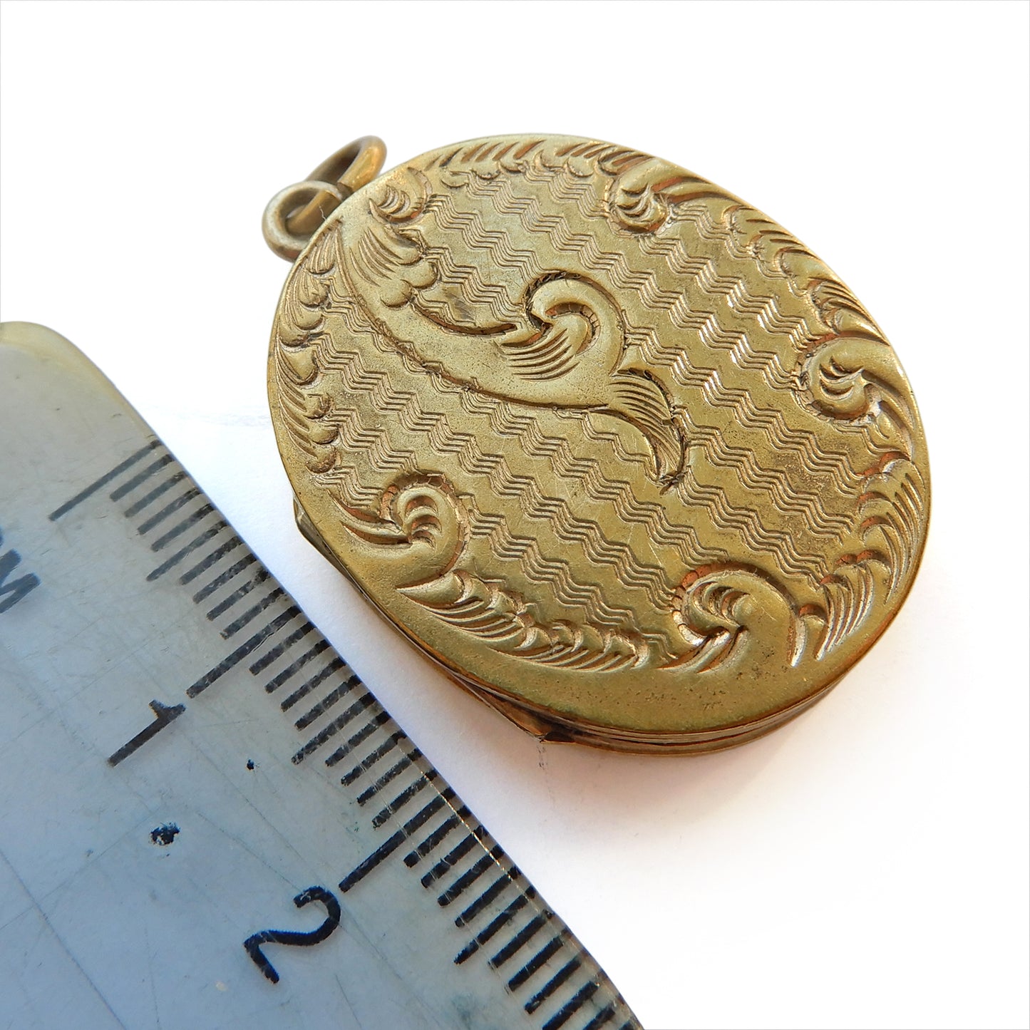 Antique Rolled Gold Oval Locket