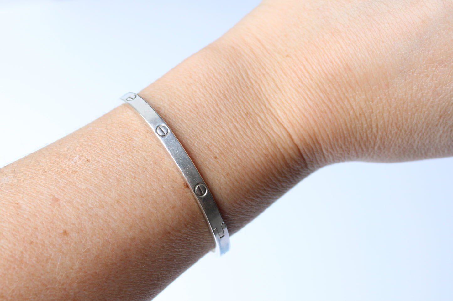 Vintage Mexican Silver Bangle 19.1grams