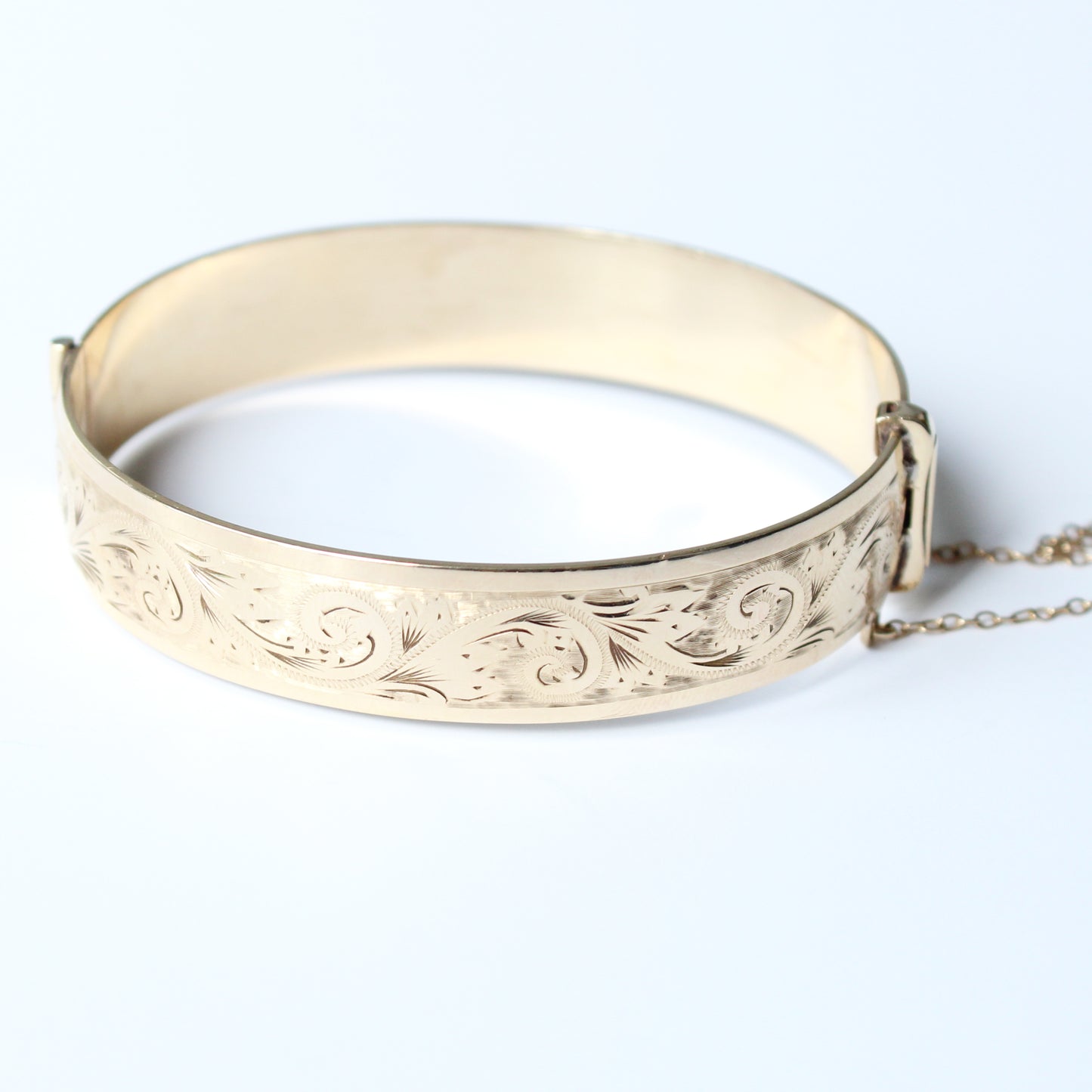Vintage Rolled Gold Bangle