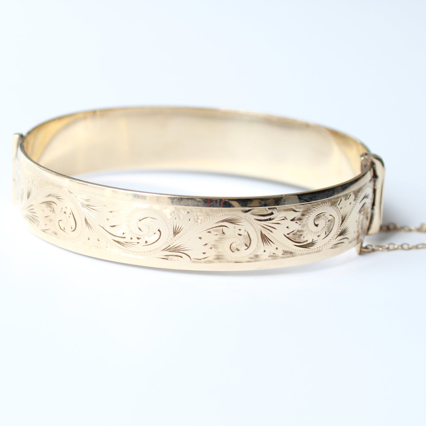 Vintage Rolled Gold Bangle