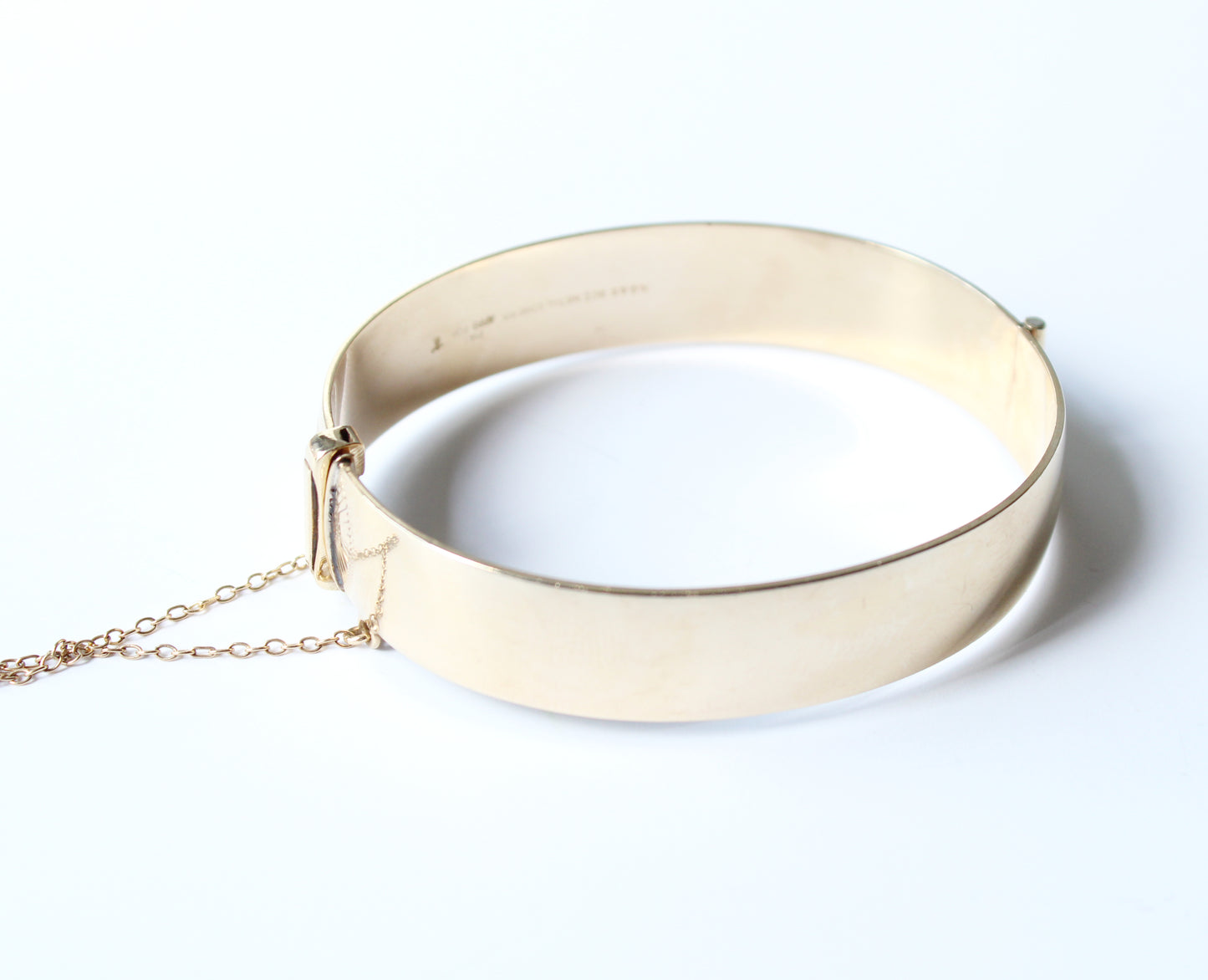 Vintage Rolled Gold Bangle