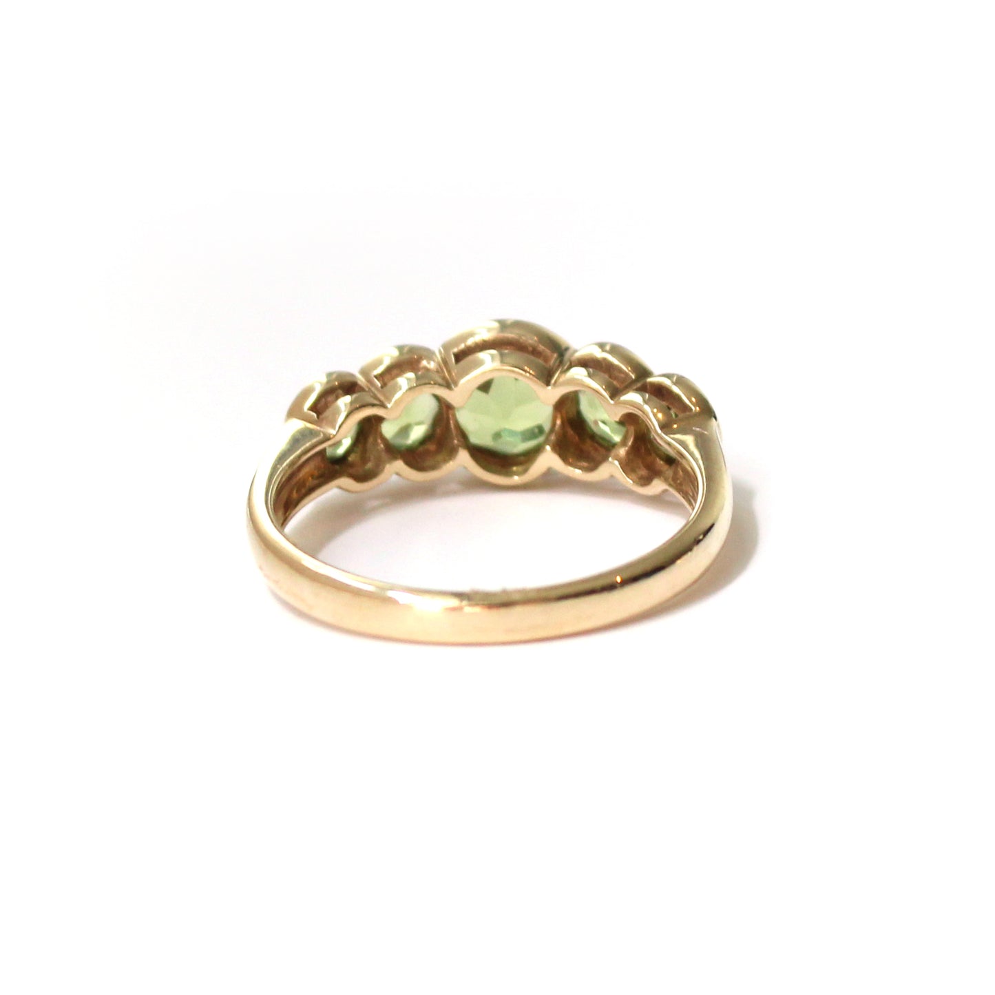 Vintage 9ct Gold Peridot Ring