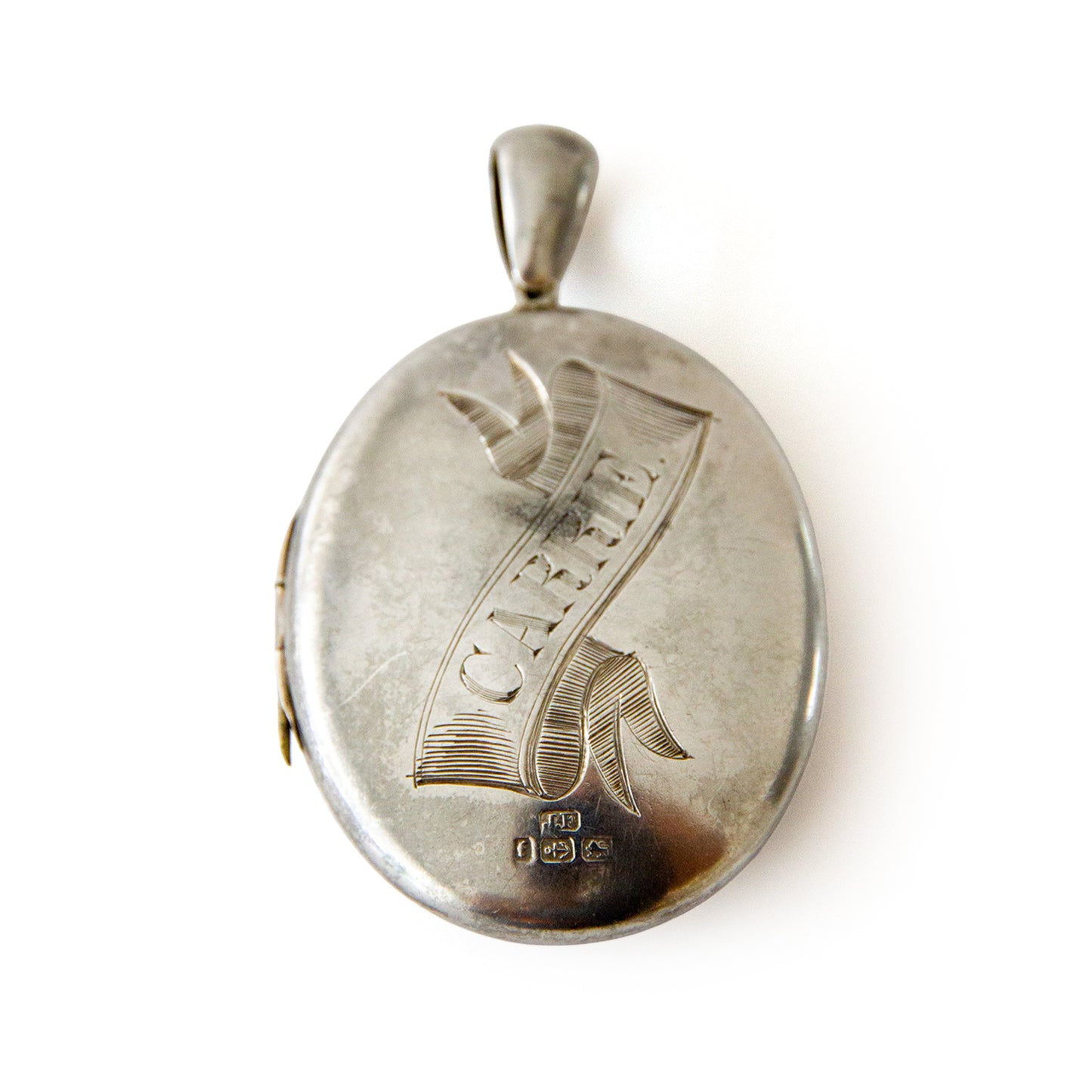 Antique Aesthetic Period Soild Silver Locket