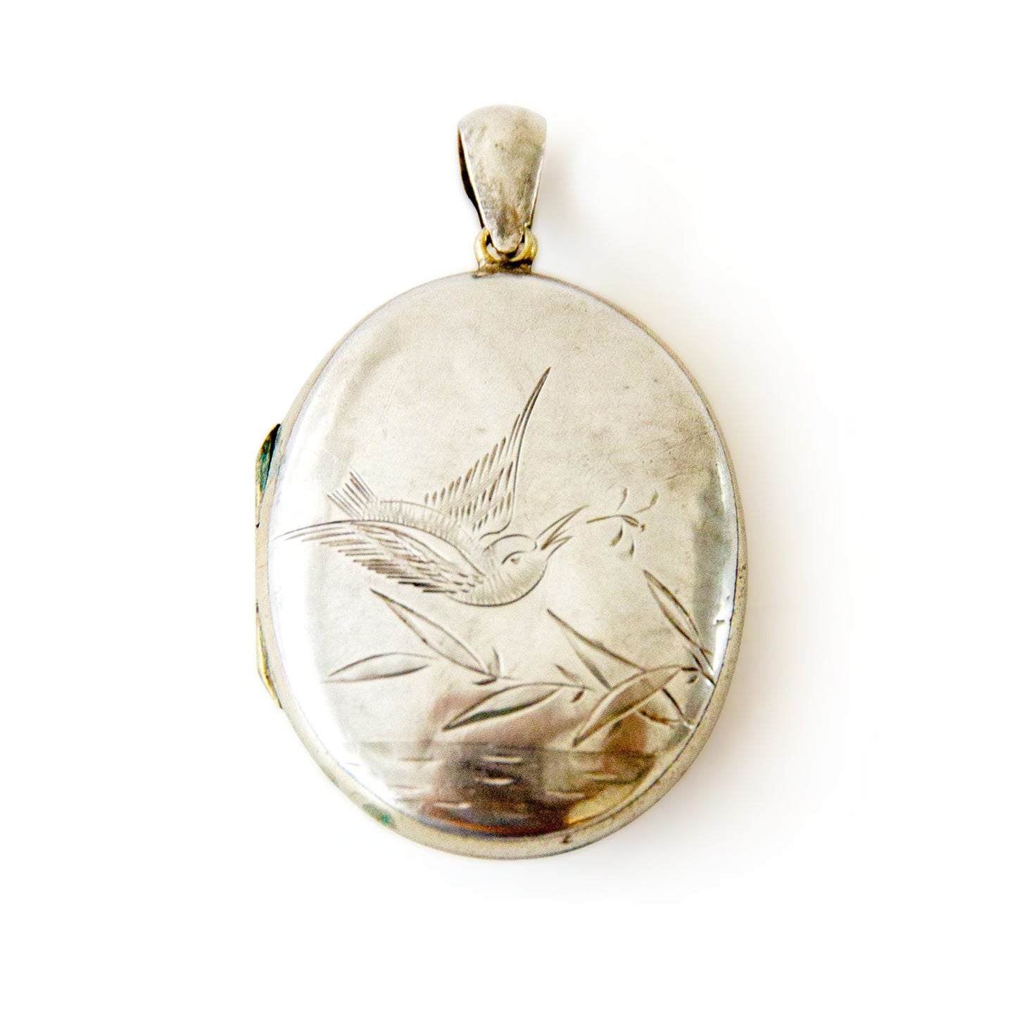 Antique Solid Silver Aesthetic Period Locket