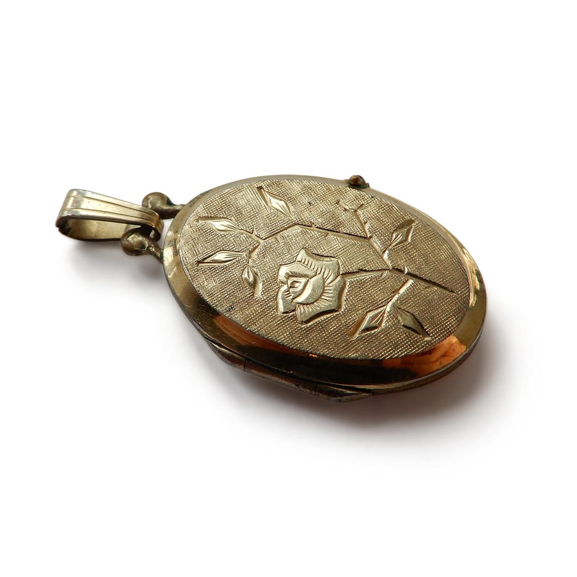 Vintage 14ct Rolled Gold Heart Locket K&L