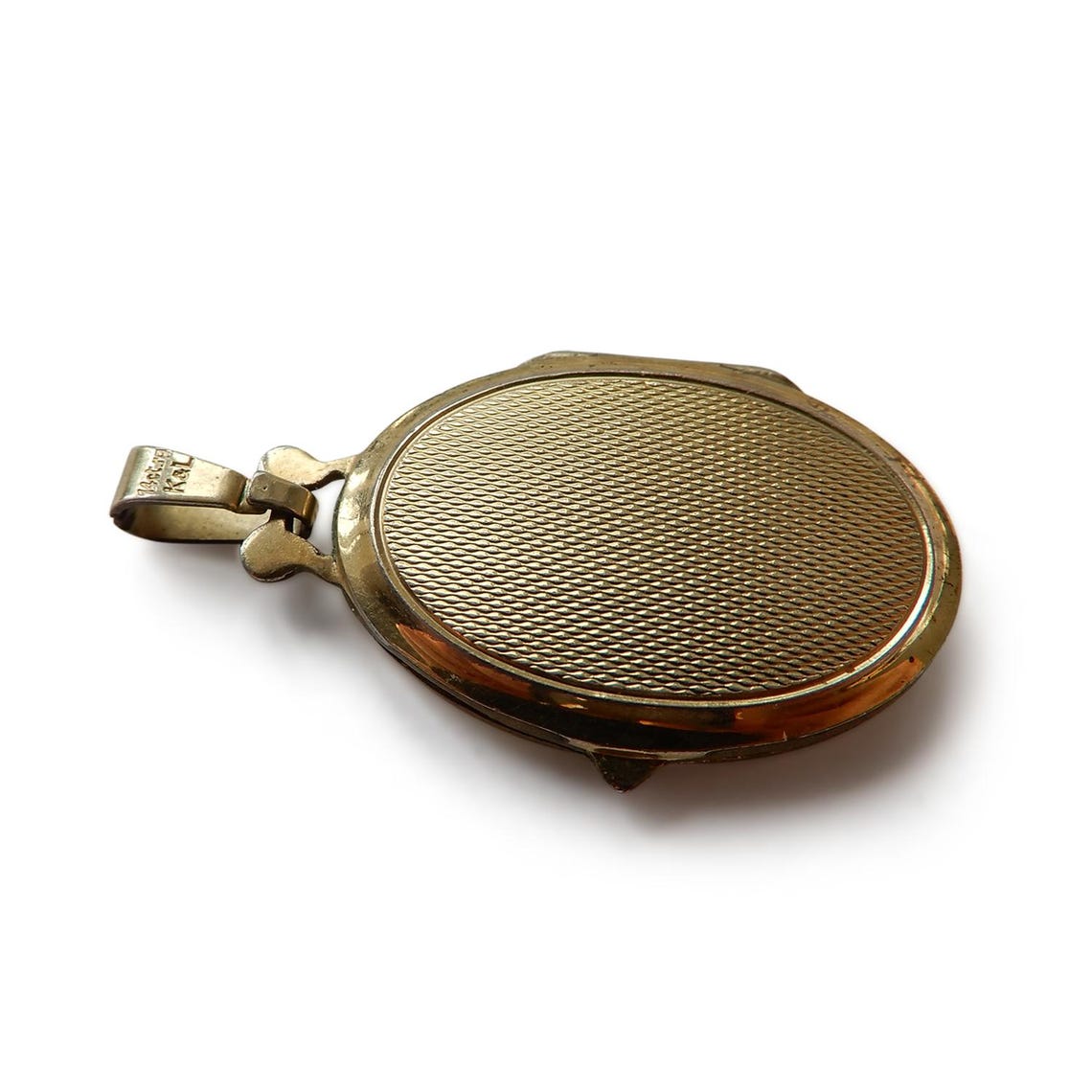 Vintage 14ct Rolled Gold Heart Locket K&L