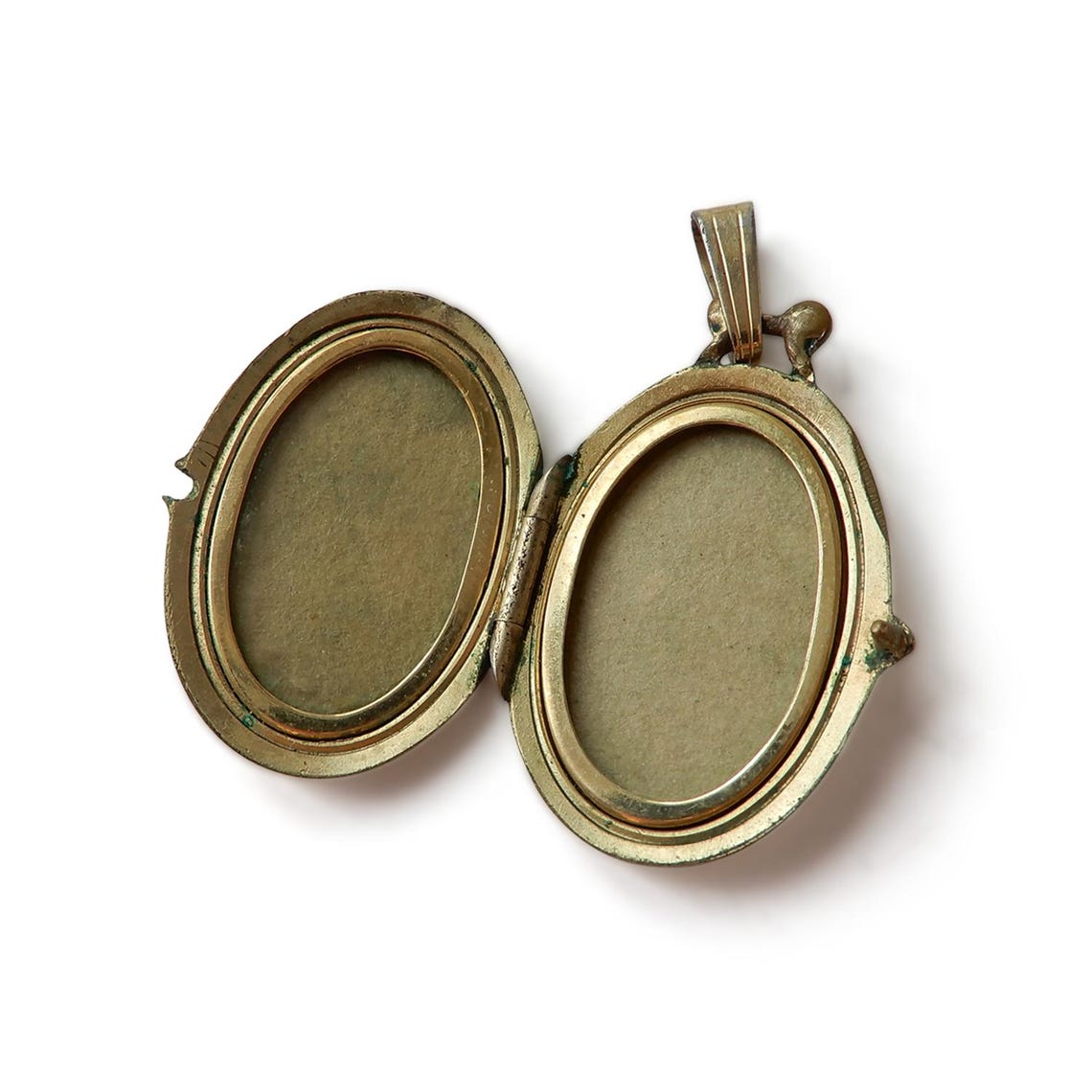 Vintage 14ct Rolled Gold Heart Locket K&L