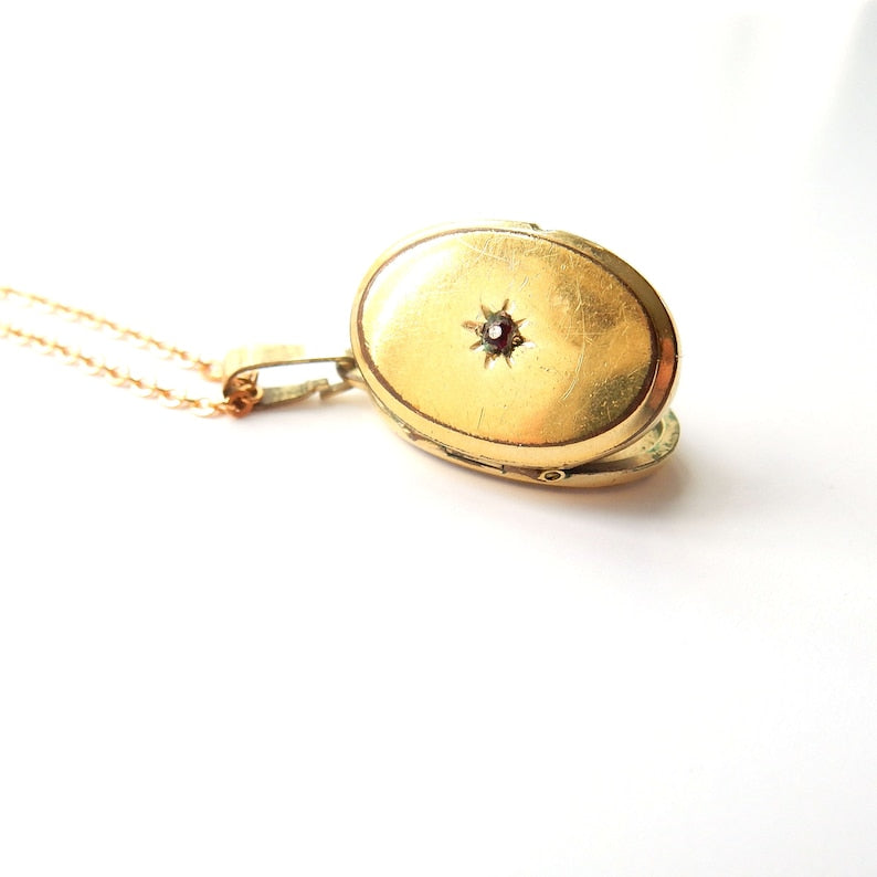 Vintage 14ct Rolled Gold Photo Locket