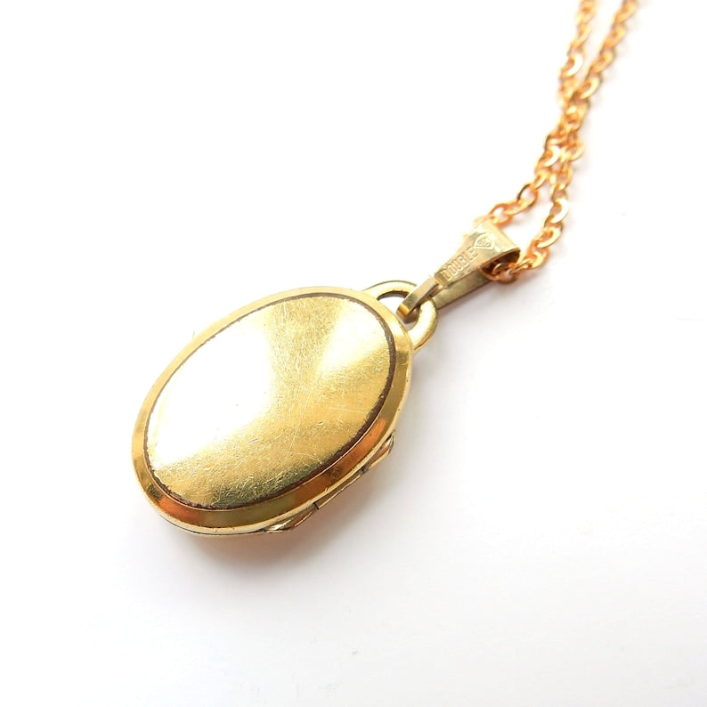 Vintage 14ct Rolled Gold Photo Locket