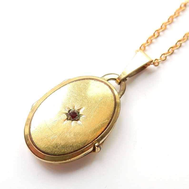 Vintage 14ct Rolled Gold Photo Locket