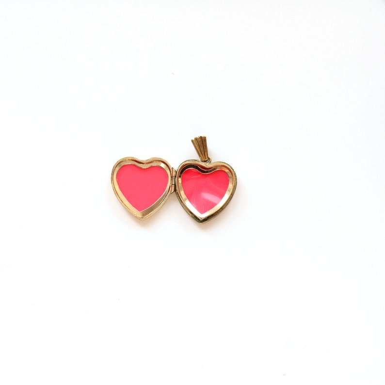 Vintage 9ct Rolled Gold Heart Locket
