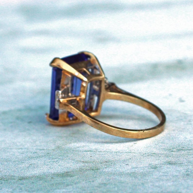 Sterling Silver Art Deco style Paste Ring
