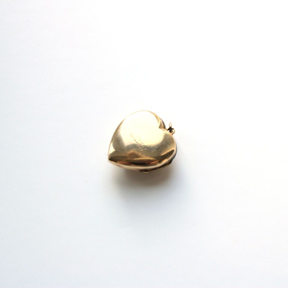 Antique 9ct Gold Back & Front Cameo Locket
