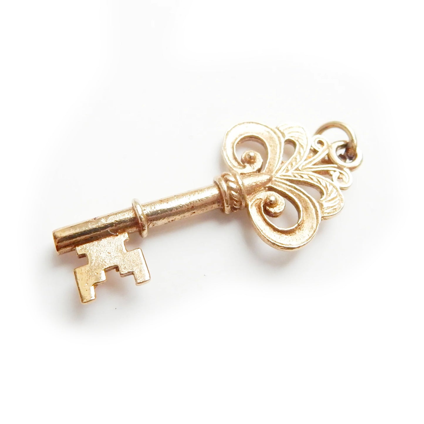 Vintage 9ct Gold Key Charm (2.1grams)