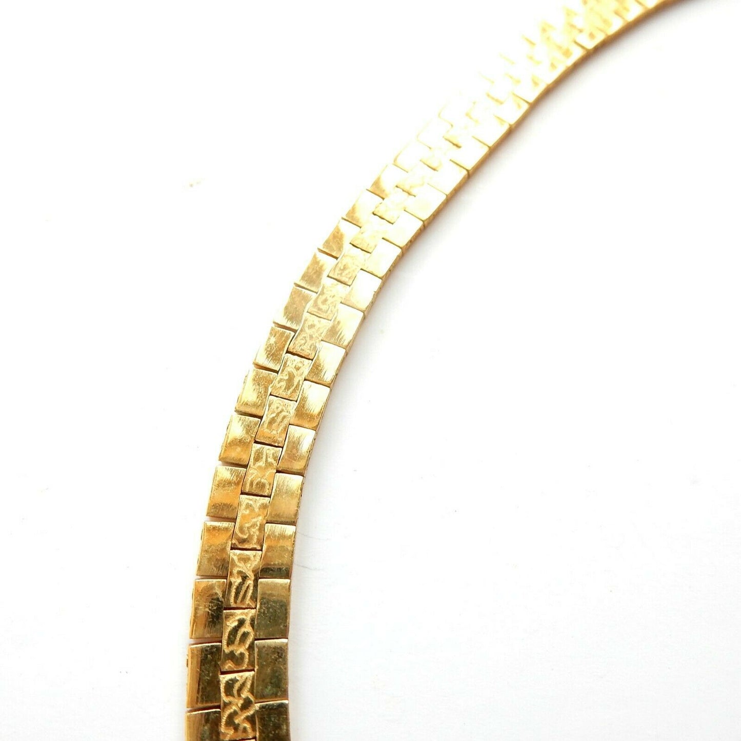 Vintage Goldplated Choker Chain Necklace 17" (16.8grams)