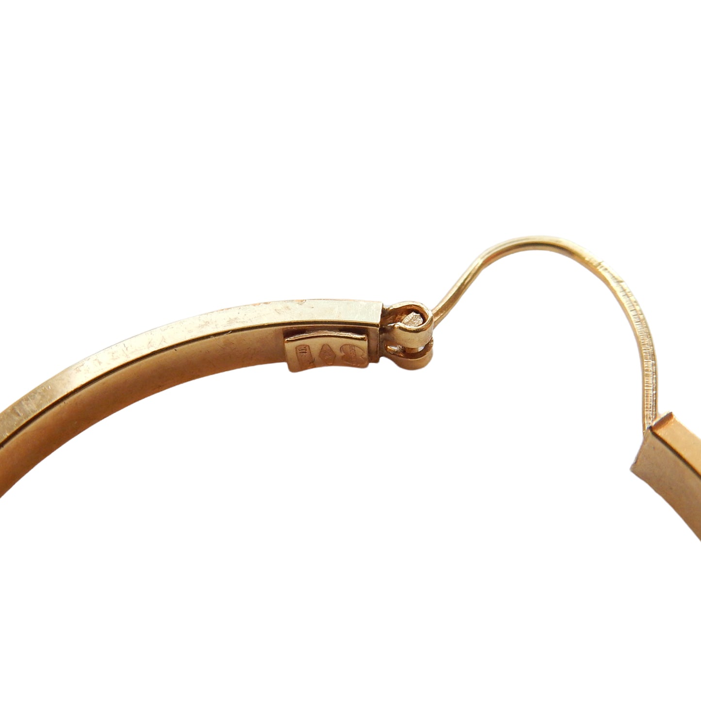 Vintage 9ct Gold Hoop Earrings (3.1grams)