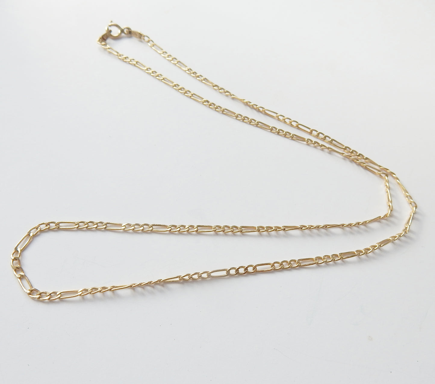 Vintage 9ct Gold Chain 16" (1.1grams)