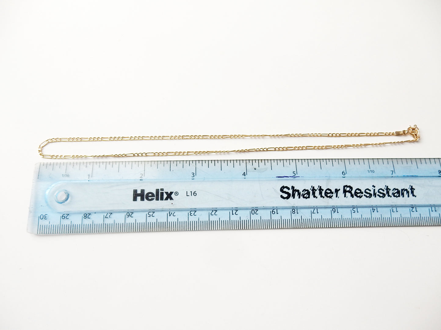 Vintage 9ct Gold Chain 16" (1.1grams)