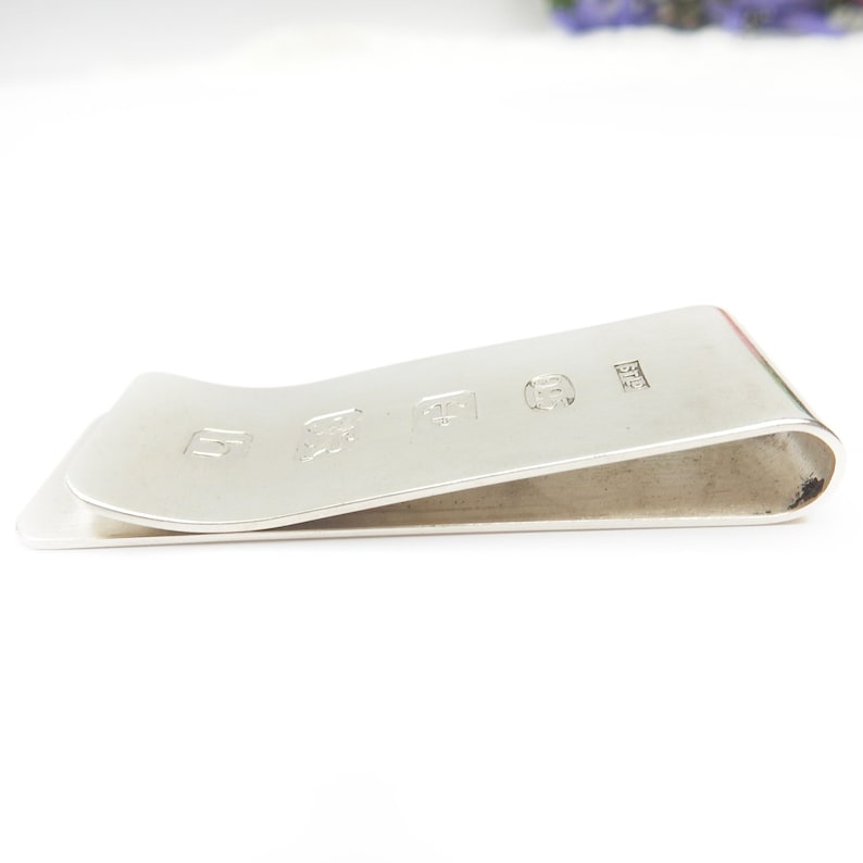 Vintage Sterling Silver Ingot Money Clip B'ham 2007 (15.7g)
