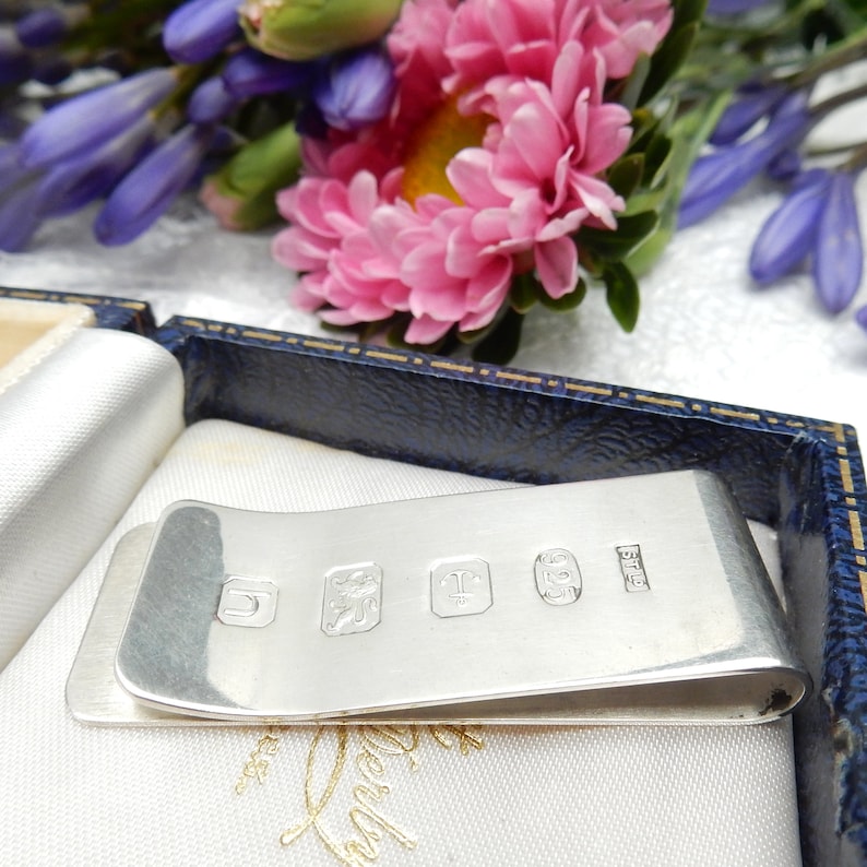 Vintage Sterling Silver Ingot Money Clip B'ham 2007 (15.7g)