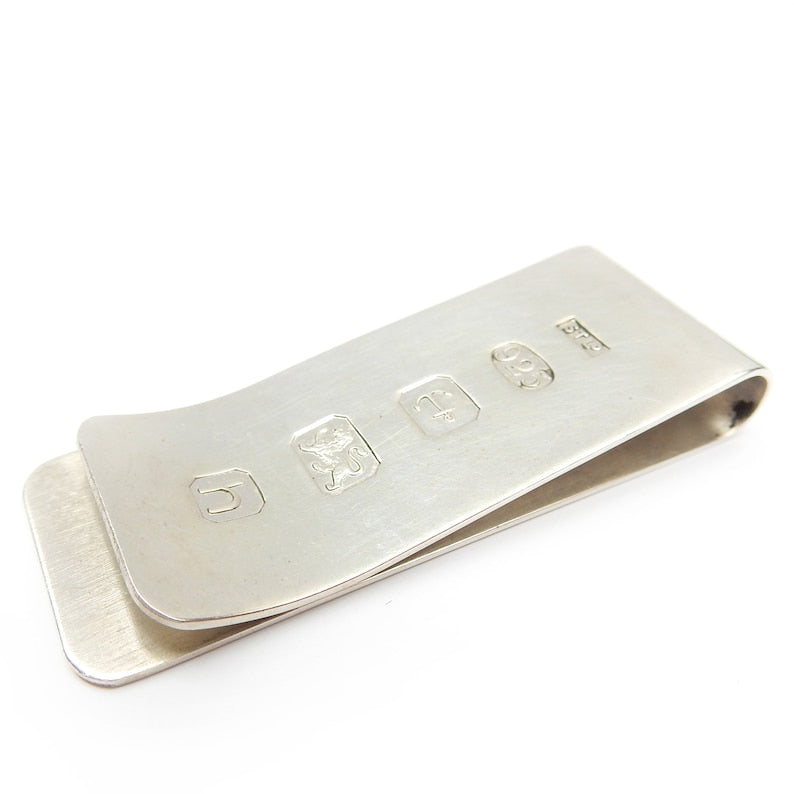 Vintage Sterling Silver Ingot Money Clip B'ham 2007 (15.7g)