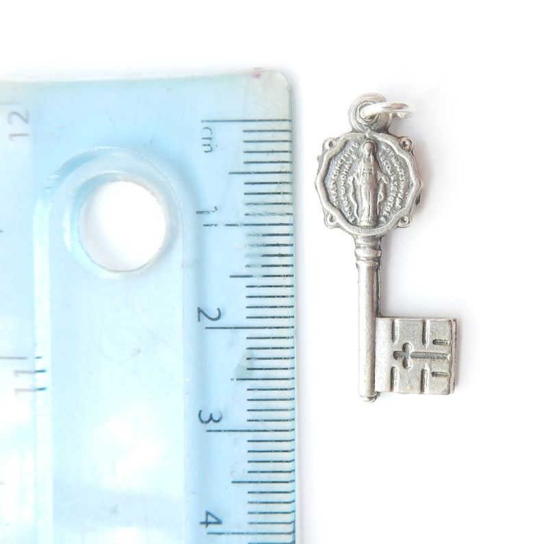 Vintage Sterling Silver Key Charm