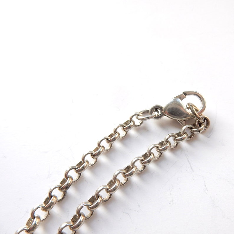 Vintage Sterling Silver Belcher Chain 16" (9.6grams)