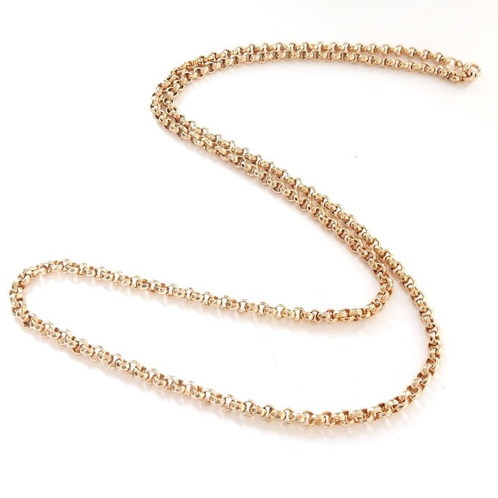 Vintage 12ct Gold Filled Belcher Chain 26" (28grams)