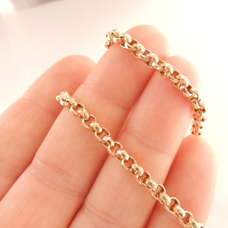 Vintage 12ct Gold Filled Belcher Chain 26" (28grams)