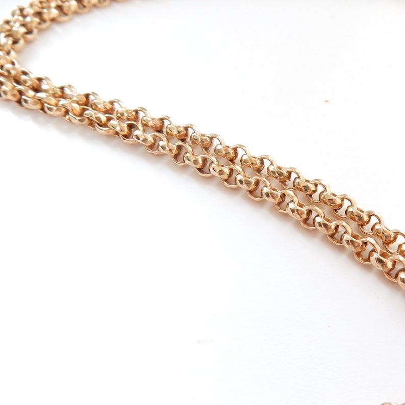 Vintage 12ct Gold Filled Belcher Chain 26" (28grams)