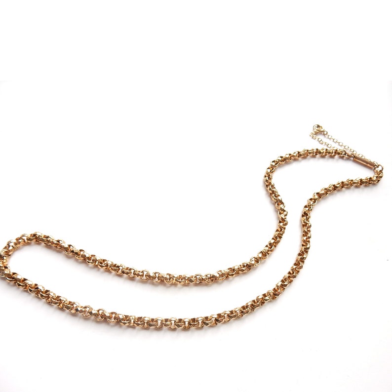 Vintage Rolled Gold Belcher Chain 16inches