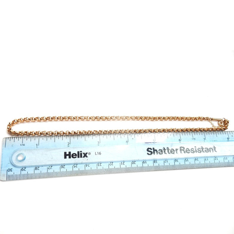 Vintage Rolled Gold Belcher Chain 16inches