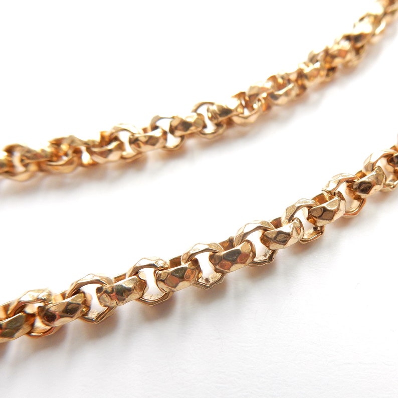 Vintage Rolled Gold Belcher Chain 16inches