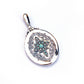 Sterling Silver Victorian Style Opal Locket