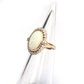 Impressive 9ct Gold Opal & Diamond Halo Ring