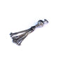 Vintage Sterling Silver Tassel Fob Pendant