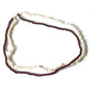 Vintage Two-Strand Pearls & Garnet Necklacewith 9ct Gold Catch