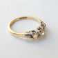 Art Deco 18ct Gold Platinum & Diamond Ring