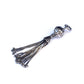 Vintage Sterling Silver Tassel Fob Pendant