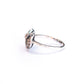 Sterling Silver Opal Ribbon Ring