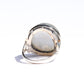 Vintage Sterling Silver Essex Crystal Ring with Spaniel Dog