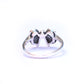 Sterling Silver Opal Ribbon Ring
